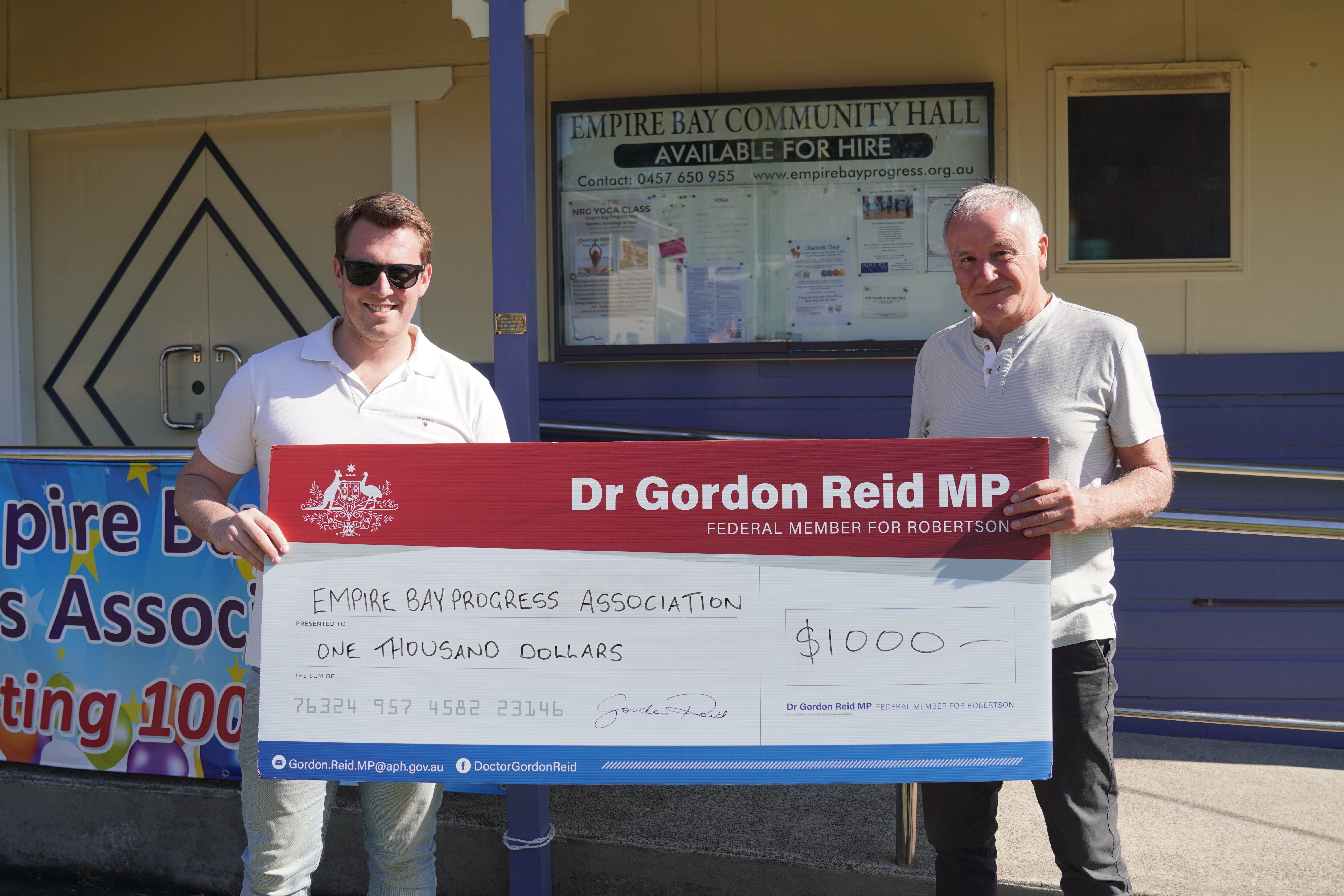 ASSISTANCE FOR EMPIRE BAY PROGRESS ASSOCIATION Main Image