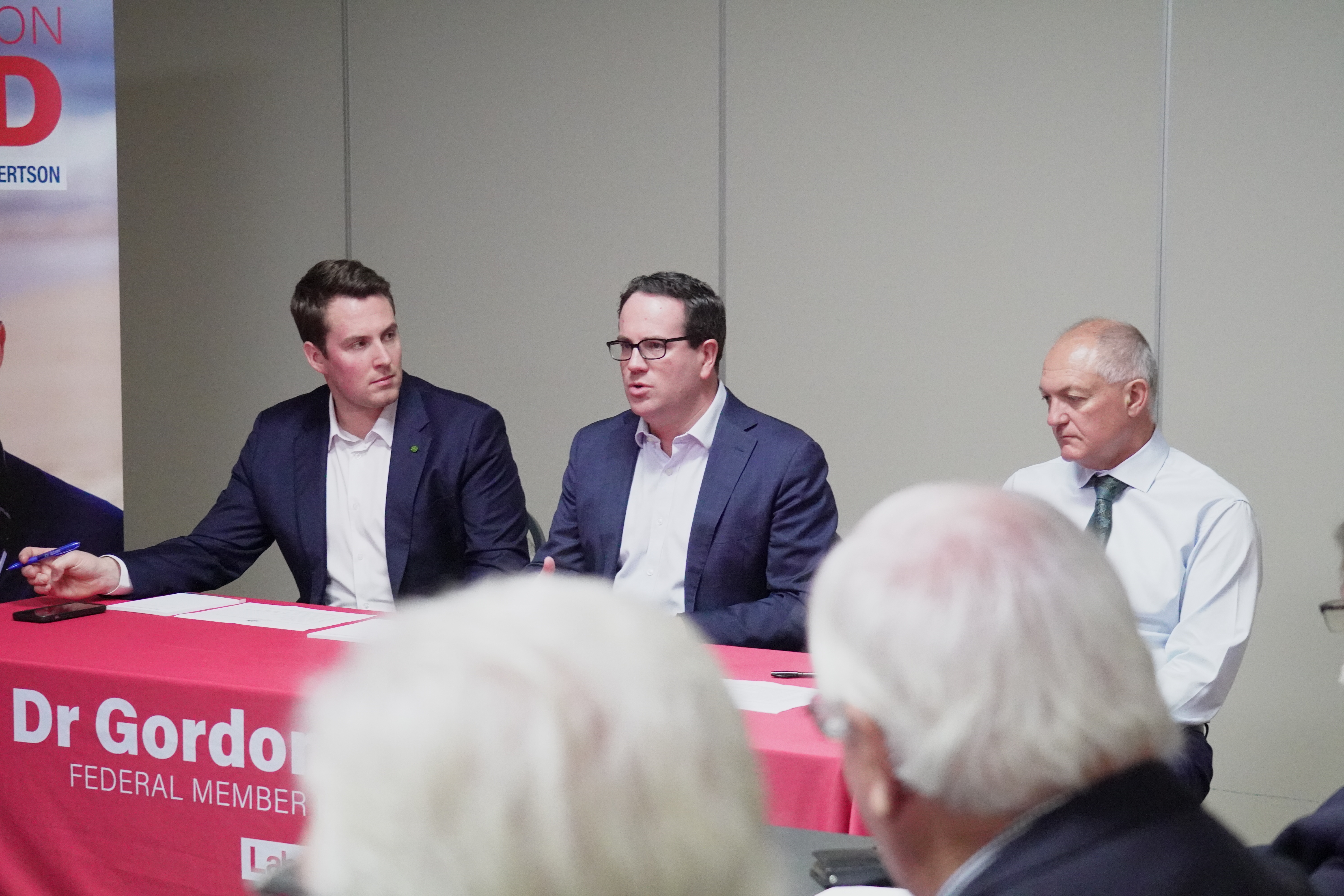 DR REID HOSTS VETERANS’ FORUM WITH VETERANS’ AFFAIRS MINISTERS Main Image