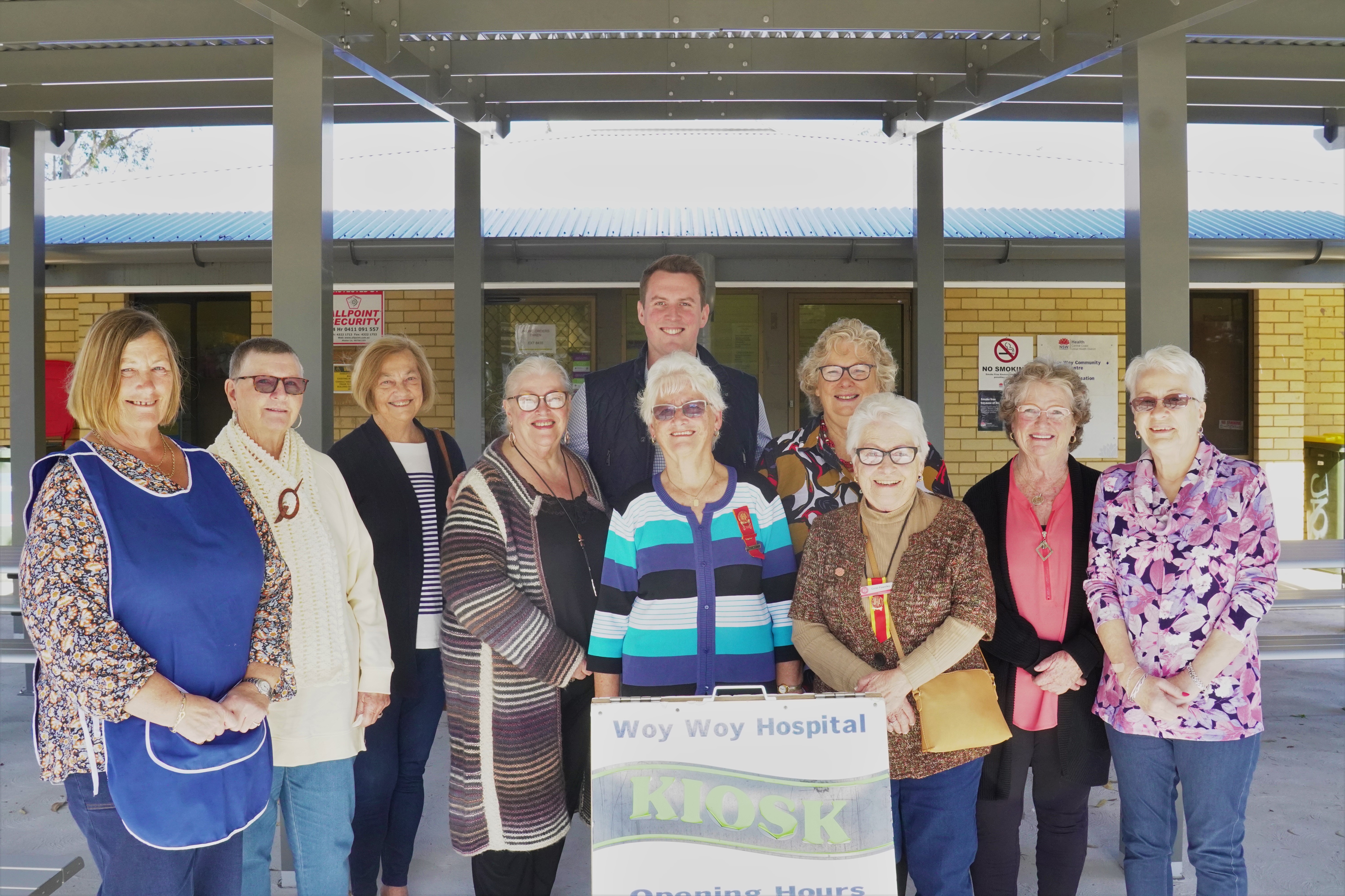 WOY WOY HOSPITAL KIOSK OPEN AND READY TO SERVE THE COMMUNITY Main Image