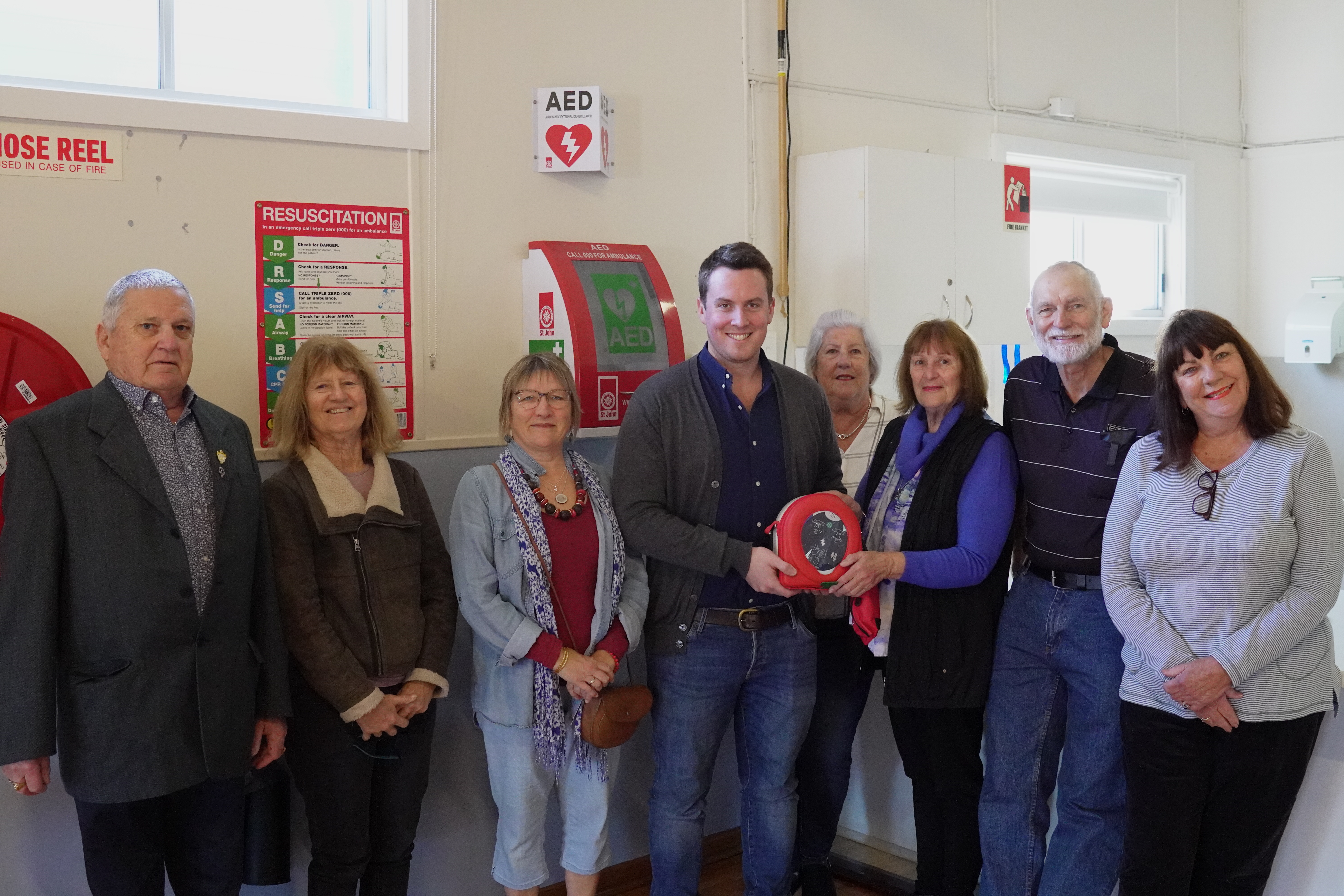 DAVISTOWN PROGRESS ASSOCIATION RECEIVE VOLUNTEER FUNDING Main Image