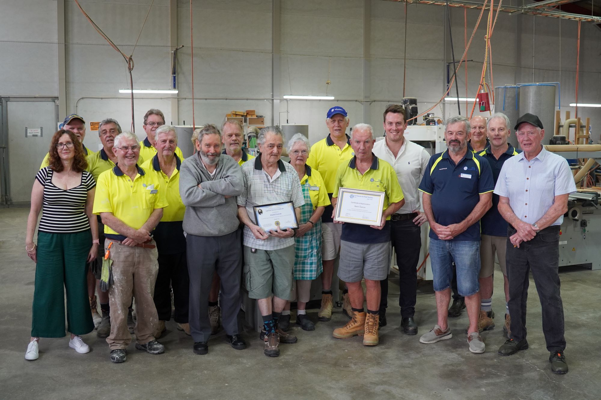 ST JOSEPH’S WORKSHOP RECEIVES BOOST Main Image