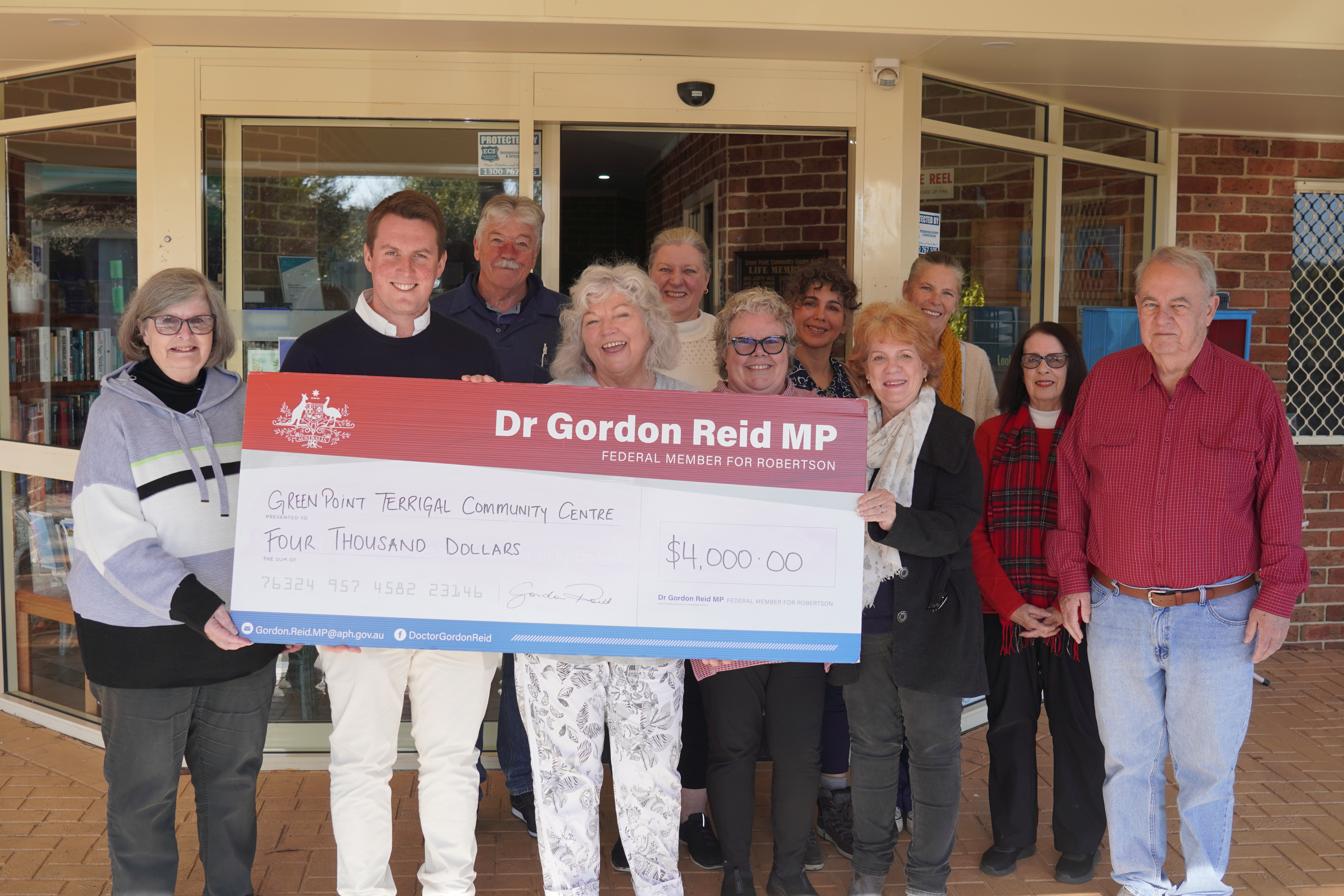 BOOST FOR GREEN POINT-TERRIGAL COMMUNITY CENTRE Main Image