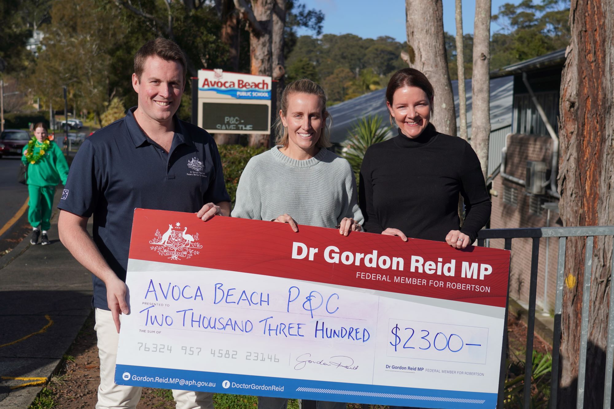 AVOCA BEACH PUBLIC P&C RECEIVE SUPPORT Main Image