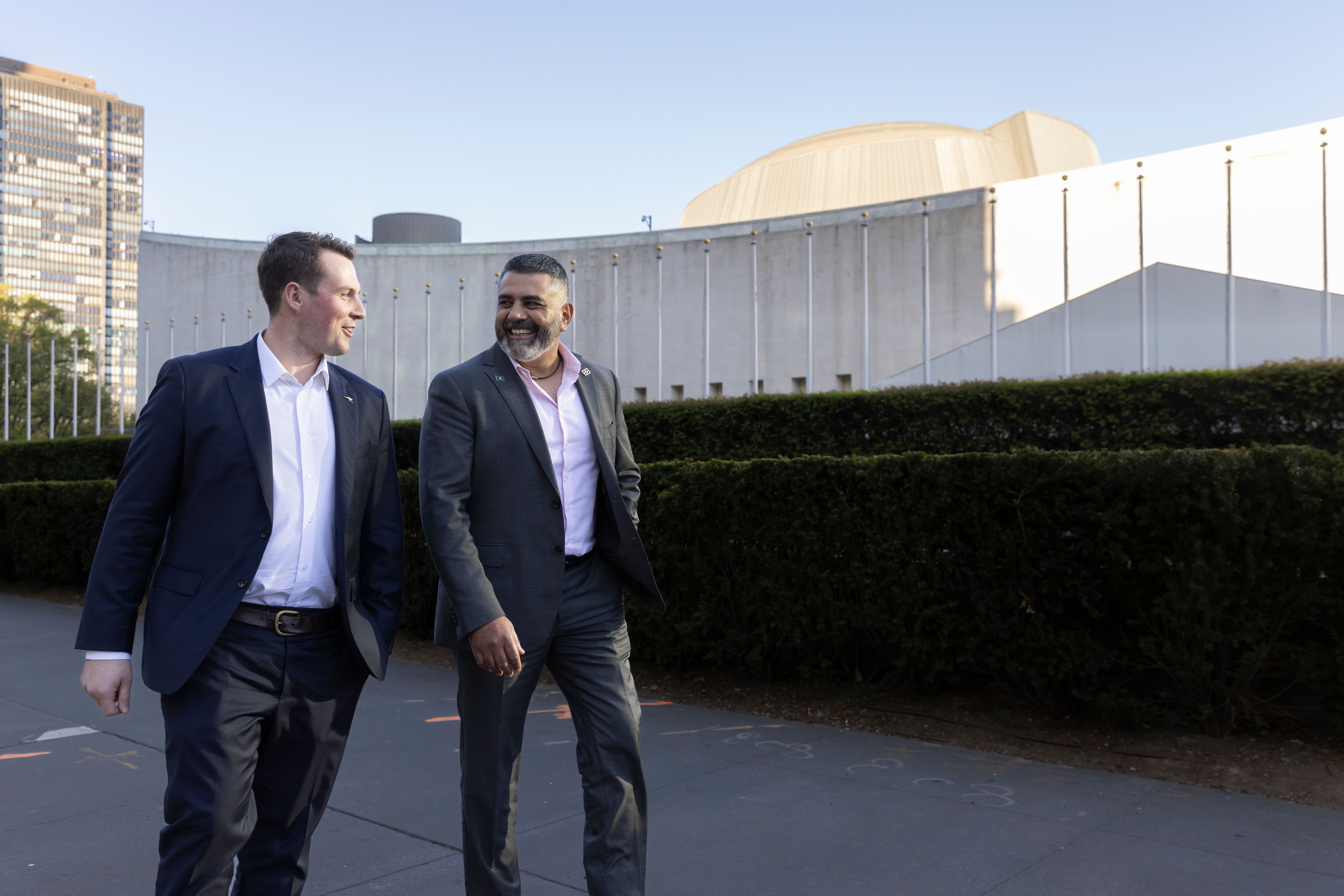 DR REID ADDRESSES THE UNITED NATIONS Main Image