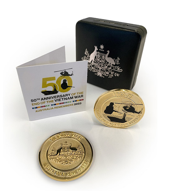 50TH ANNIVERSARY MEDALLIONS FOR VIETNAM VETERANS Main Image