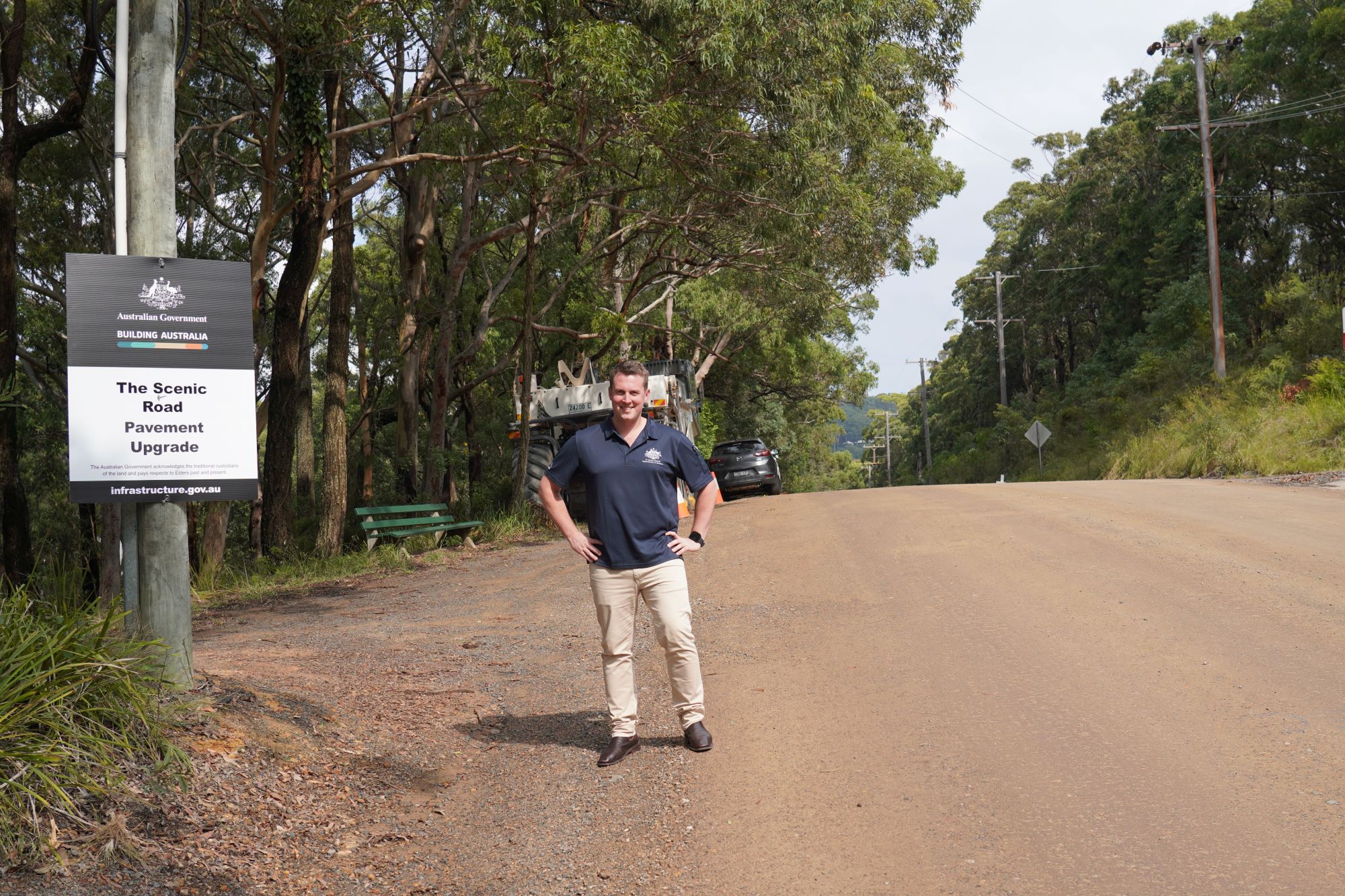 ROAD RENEWAL WORKS START FOR THE SCENIC ROAD Main Image